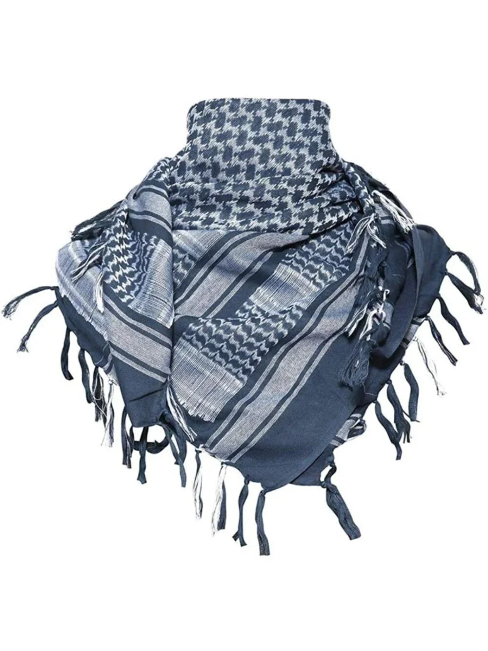 Tactical Desert Shemagh Scarf | 100% Cotton Keffiyeh Wrap for Men & Women